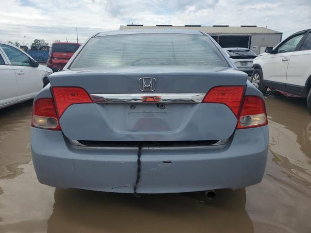 2HGFA16839H330266 - 2009 HONDA CIVIC EX SILVER photo 6