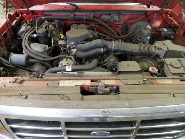 1FTEX15N5TKA43849 - 1996 FORD F150 RED photo 11