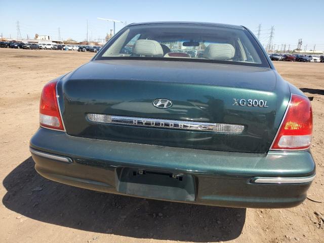 KMHFU45D71A143536 - 2001 HYUNDAI XG 300 GREEN photo 6