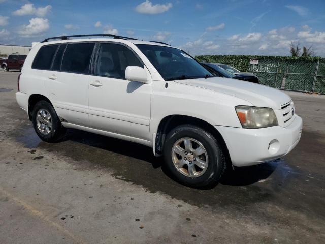 JTEDP21A670140995 - 2007 TOYOTA HIGHLANDER SPORT WHITE photo 4