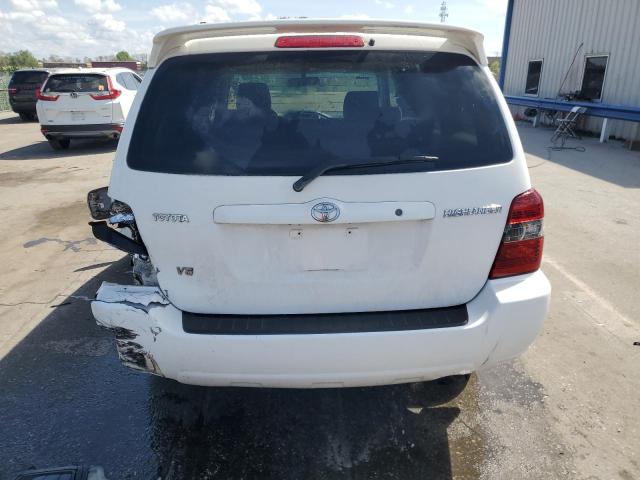 JTEDP21A670140995 - 2007 TOYOTA HIGHLANDER SPORT WHITE photo 6