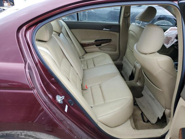 1HGCP36858A058815 - 2008 HONDA ACCORD EXL BURGUNDY photo 10