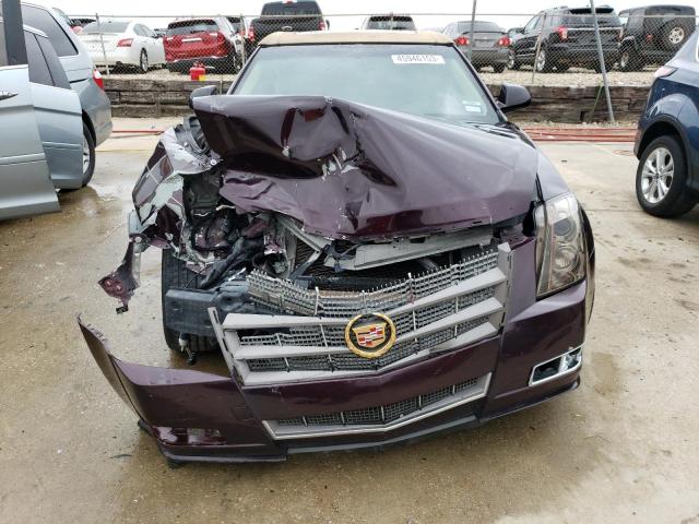 1G6DJ5EV8A0105907 - 2010 CADILLAC CTS PERFORMANCE COLLECTION Фиолетовый фото 5