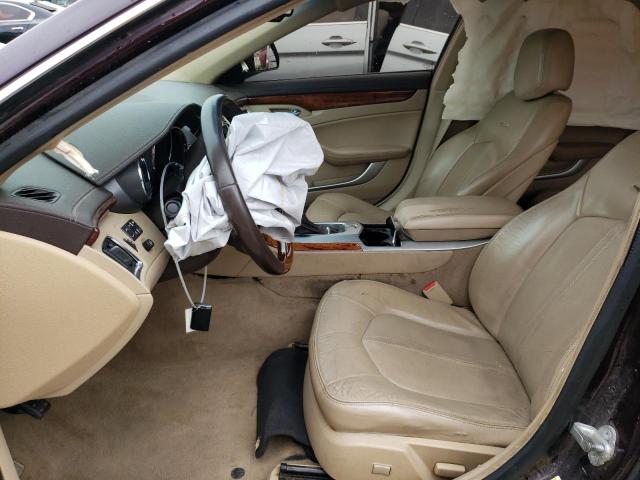 1G6DJ5EV8A0105907 - 2010 CADILLAC CTS PERFORMANCE COLLECTION Фиолетовый фото 7