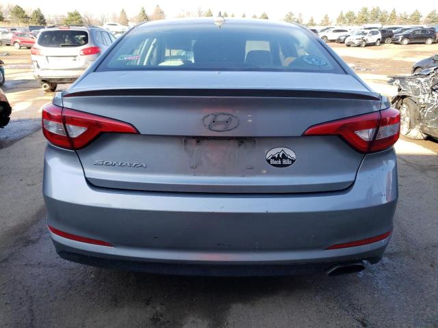 5NPE24AF0FH023123 - 2015 HYUNDAI SONATA SE SILVER photo 6