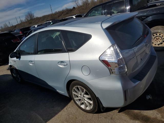 JTDZN3EU3C3039514 - 2012 TOYOTA PRIUS V BLUE photo 2