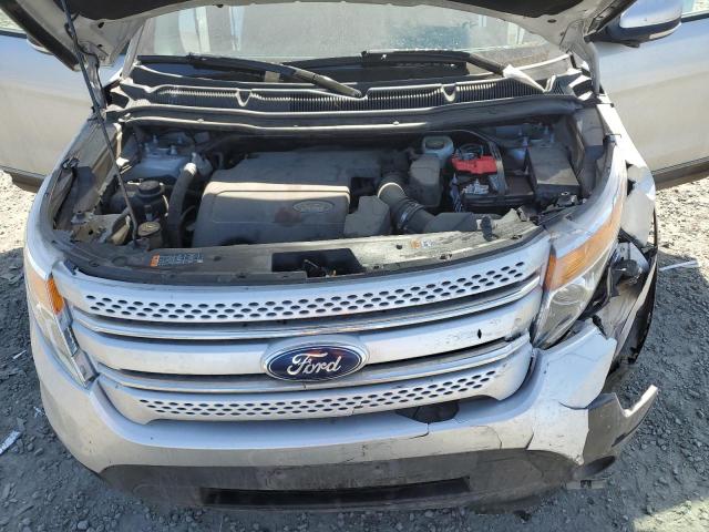 1FM5K8F84EGA13825 - 2014 FORD EXPLORER LIMITED SILVER photo 11