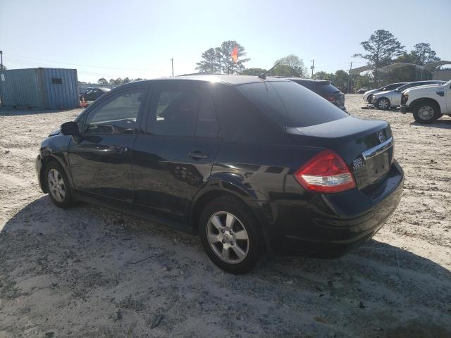 3N1BC11E79L485398 - 2009 NISSAN VERSA S BLACK photo 2