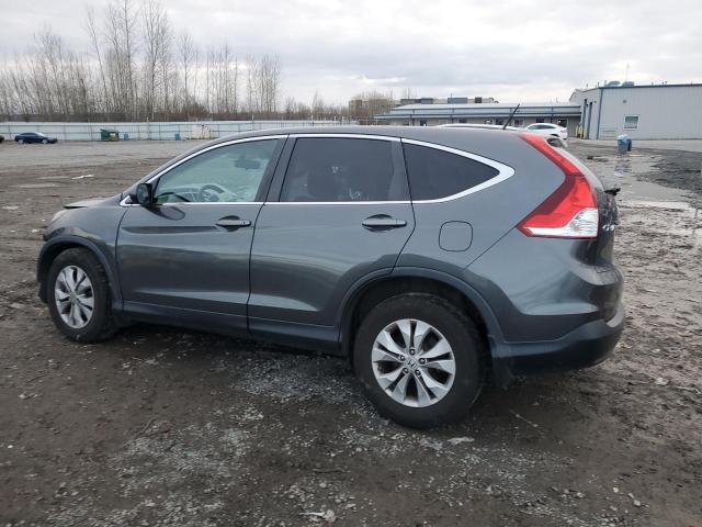 2HKRM4H59DH668374 - 2013 HONDA CR-V EX GRAY photo 2