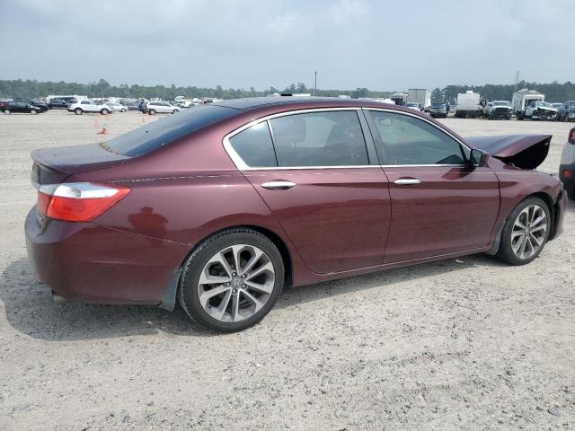 1HGCR2F56EA281886 - 2014 HONDA ACCORD SPORT BURGUNDY photo 3