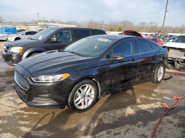 3FA6P0H76ER372821 - 2014 FORD FUSION SE BLACK photo 1