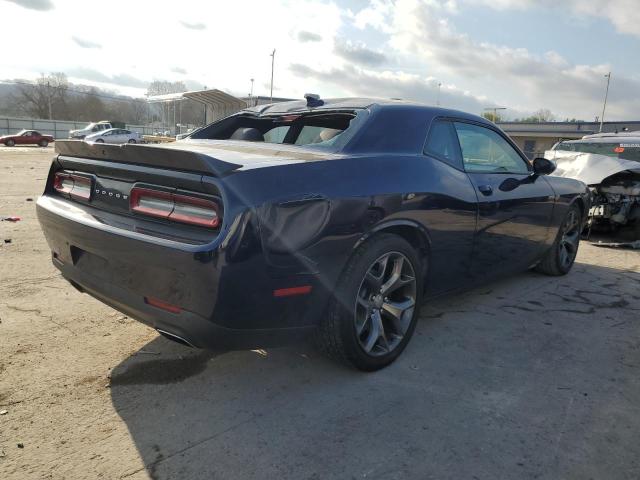 2C3CDZBG3FH724676 - 2015 DODGE CHALLENGER SXT PLUS BLUE photo 3