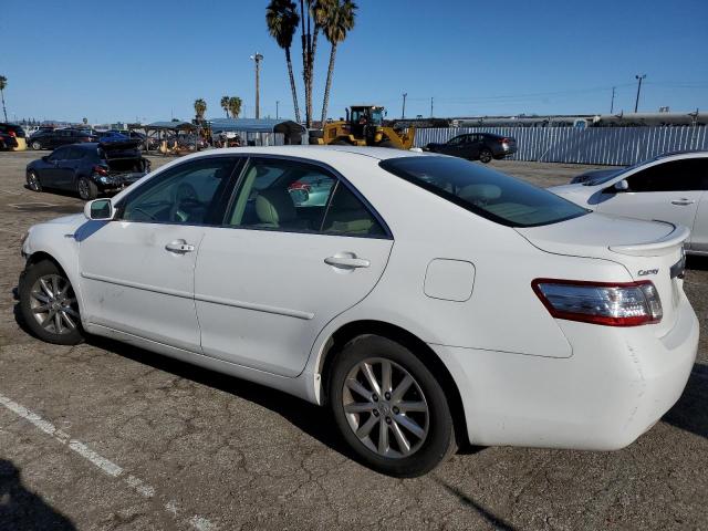 4T1BB3EK2BU137463 - 2011 TOYOTA CAMRY HYBRID WHITE photo 2