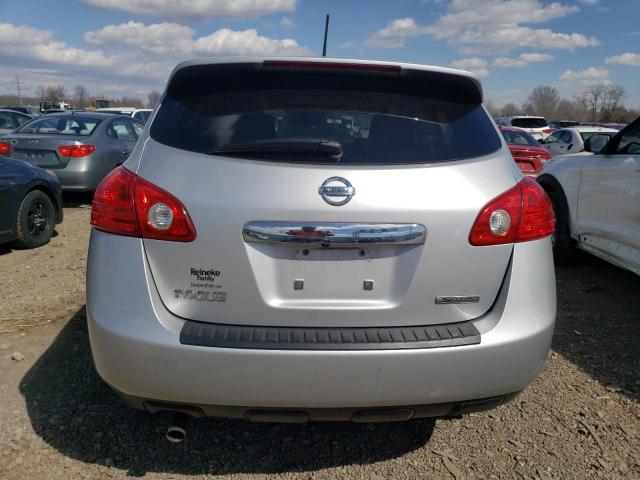 JN8AS5MT6CW601256 - 2012 NISSAN ROGUE S SILVER photo 6