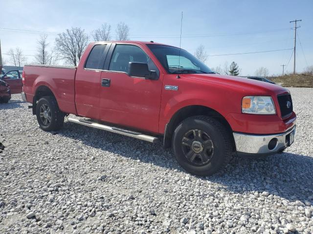 1FTPX145X6FB20383 - 2006 FORD F150 RED photo 4