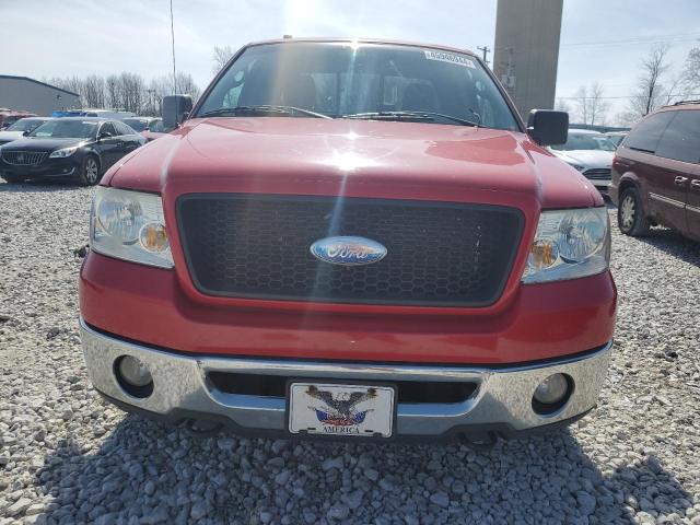 1FTPX145X6FB20383 - 2006 FORD F150 RED photo 5