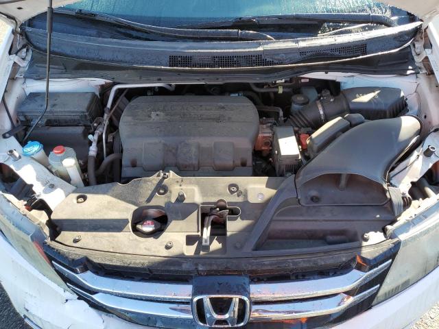 5FNRL5H6XEB088651 - 2014 HONDA ODYSSEY EXL WHITE photo 12