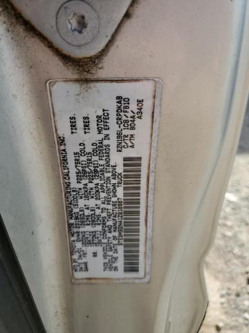 5TESM92N41Z818987 - 2001 TOYOTA TACOMA XTRACAB PRERUNNER ვერცხლისფერი ფოტო 12