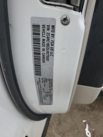 2C4RC1BG3LR275581 - 2020 CHRYSLER PACIFICA TOURING L Ağ foto 12