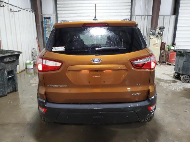 MAJ6P1UL4JC204323 - 2018 FORD ECOSPORT SE ყავისფერი ფოტო 6