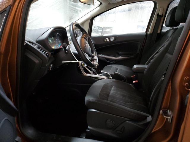 MAJ6P1UL4JC204323 - 2018 FORD ECOSPORT SE ყავისფერი ფოტო 7