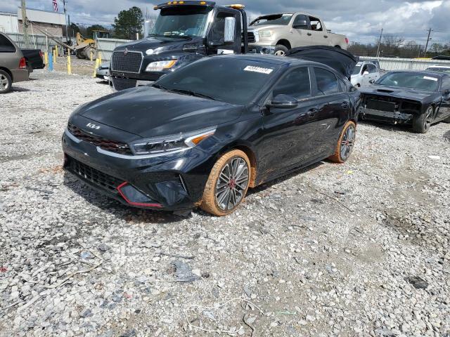 3KPF44AC1NE446722 - 2022 KIA FORTE GT BLACK photo 1