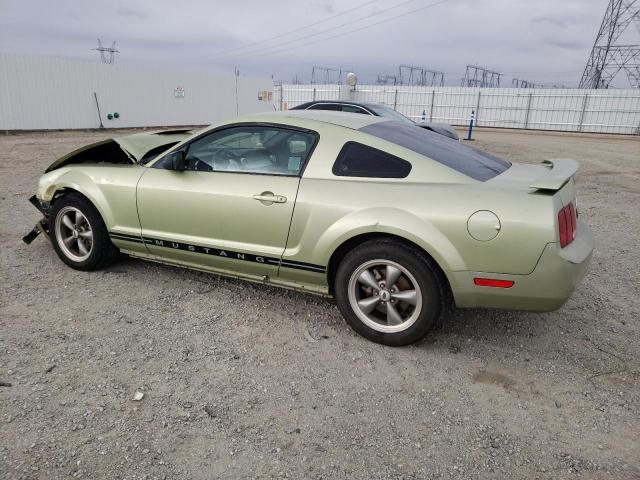 1ZVFT80N955256849 - 2005 FORD MUSTANG GREEN photo 2