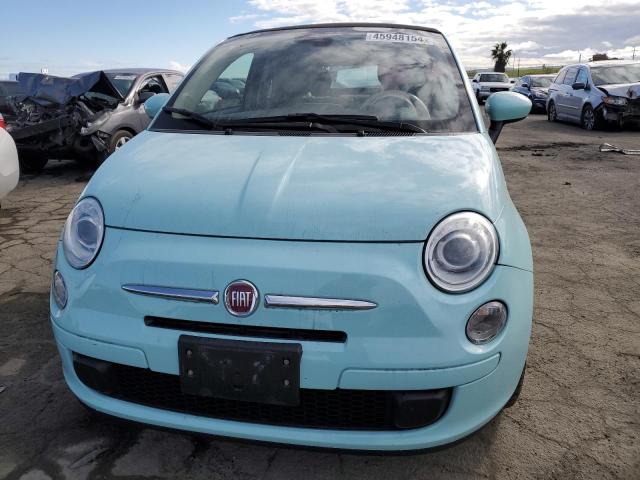 3C3CFFLR6HT694270 - 2017 FIAT 500 POP TURQUOISE photo 5