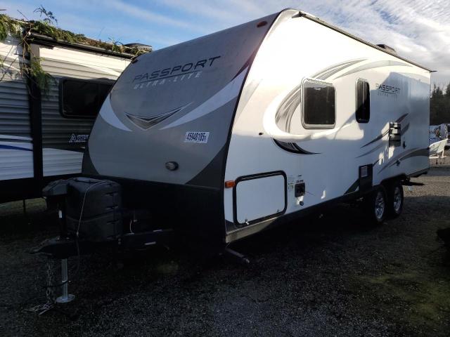 4YDT19726KX412145 - 2019 KEYSTONE PASSPORT TWO TONE photo 2