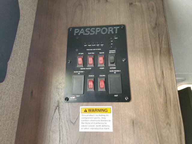 4YDT19726KX412145 - 2019 KEYSTONE PASSPORT TWO TONE photo 5