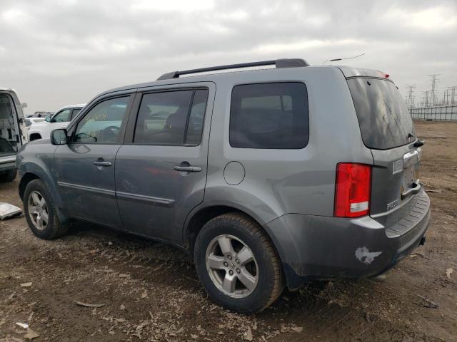 5FNYF48569B041384 - 2009 HONDA PILOT EXL GRAY photo 2