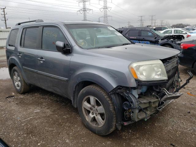 5FNYF48569B041384 - 2009 HONDA PILOT EXL GRAY photo 4