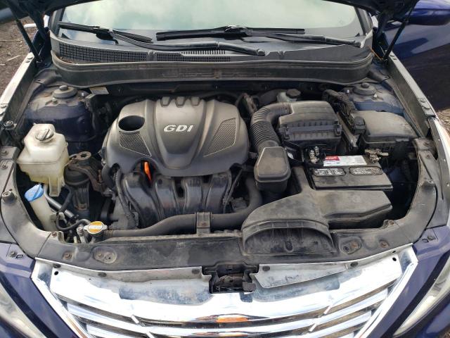 5NPEB4AC6BH060709 - 2011 HYUNDAI SONATA GLS BLUE photo 11