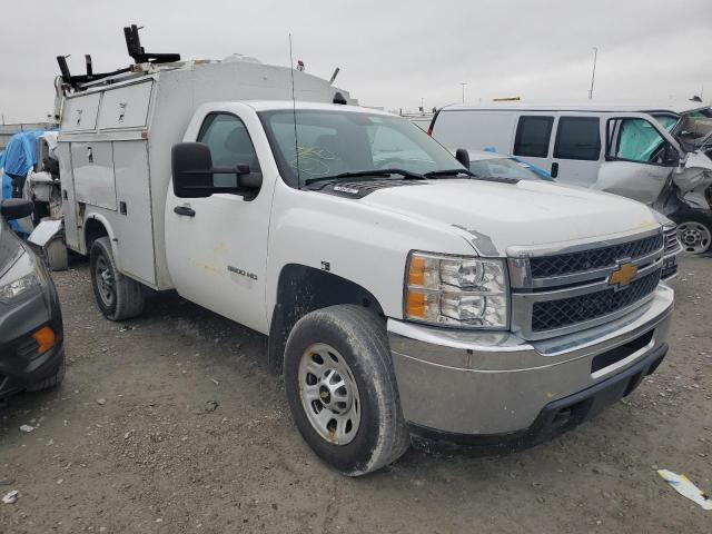 1GB3CZCG7CF200686 - 2012 CHEVROLET SILVERADO C3500 WHITE photo 4