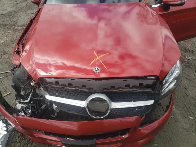 WDDWJ4KBXHF338467 - 2017 MERCEDES-BENZ C 300 4MATIC RED photo 11