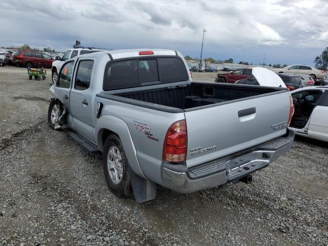 3TMJU62N48M070744 - 2008 TOYOTA TACOMA DOUBLE CAB PRERUNNER SILVER photo 2