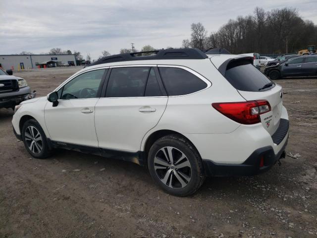 4S4BSENC2J3356139 - 2018 SUBARU OUTBACK 3.6R LIMITED WHITE photo 2