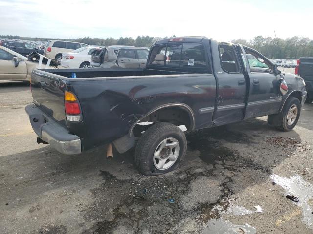 5TBRN341X2S225466 - 2002 TOYOTA TUNDRA ACCESS CAB SR5 BLACK photo 3