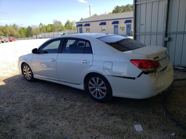 4T1BK3DB9BU397165 - 2011 TOYOTA AVALON BASE WHITE photo 2