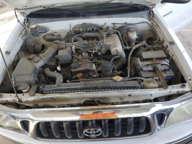 5TEWM72N32Z072426 - 2002 TOYOTA TACOMA XTRACAB WHITE photo 11