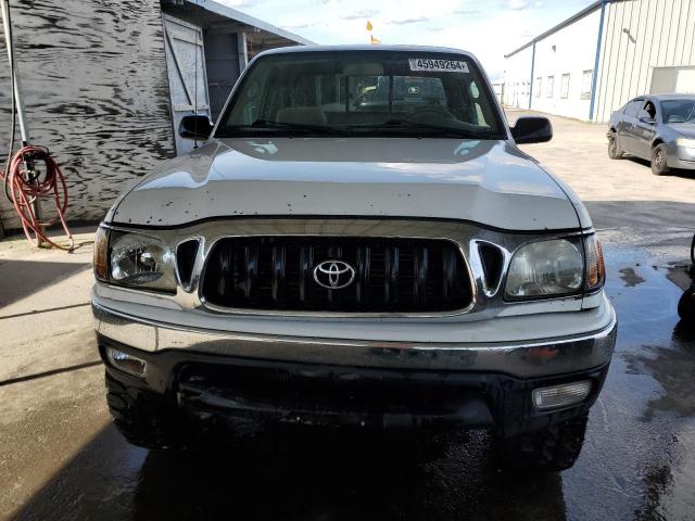 5TEWM72N32Z072426 - 2002 TOYOTA TACOMA XTRACAB WHITE photo 5