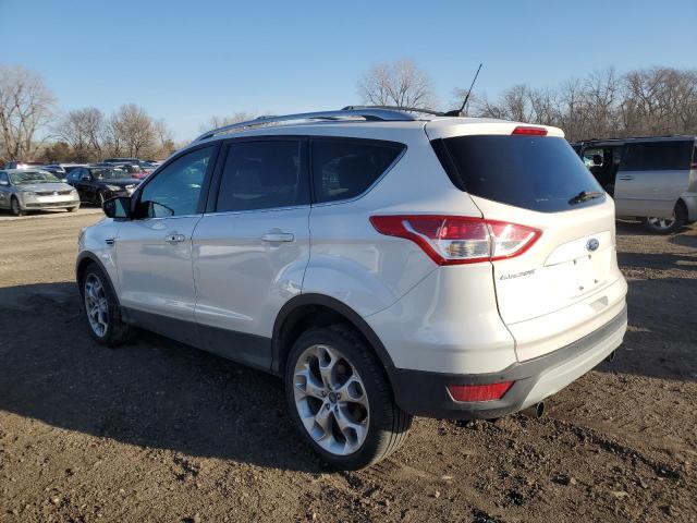 1FMCU0J91DUB22892 - 2013 FORD ESCAPE TITANIUM WHITE photo 2