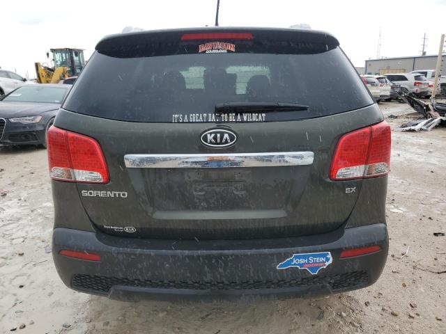 5XYKU4A63CG254047 - 2012 KIA SORENTO EX GREEN photo 6