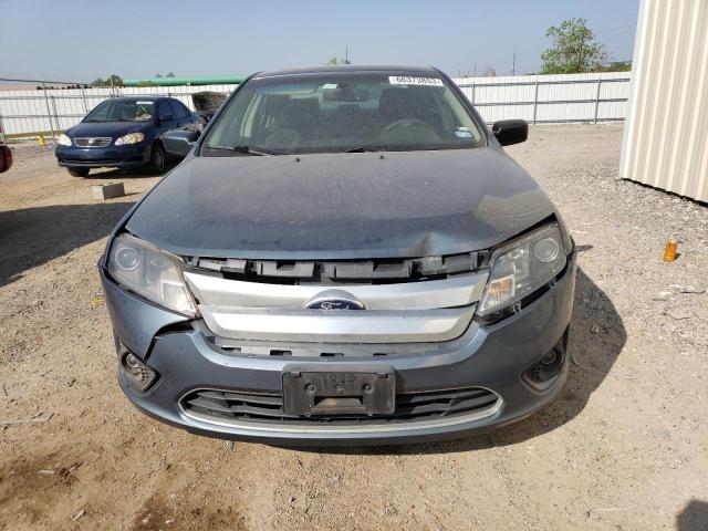 3FAHP0HA1CR395277 - 2012 FORD FUSION SE BLUE photo 5