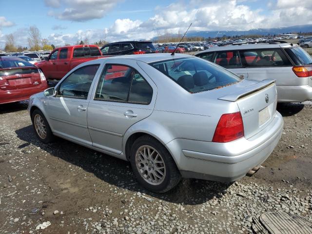 3VWPE69M63M189745 - 2003 VOLKSWAGEN JETTA WOLFSBURG SILVER photo 2