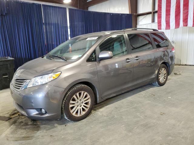 5TDYK3DC3DS345822 - 2013 TOYOTA SIENNA XLE SILVER photo 1