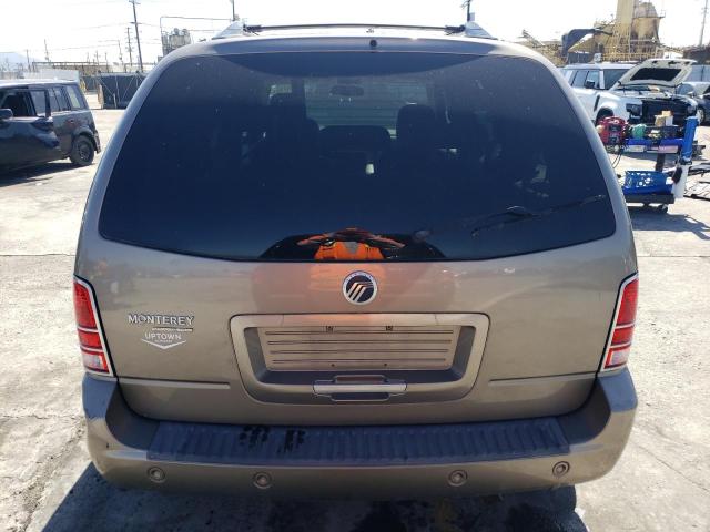 2MRDA22276BJ02084 - 2006 MERCURY MONTEREY LUXURY TAN photo 6