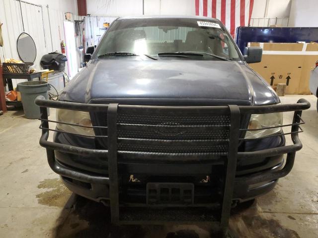 1FTPX14504NC31768 - 2004 FORD F-150 BLUE photo 5