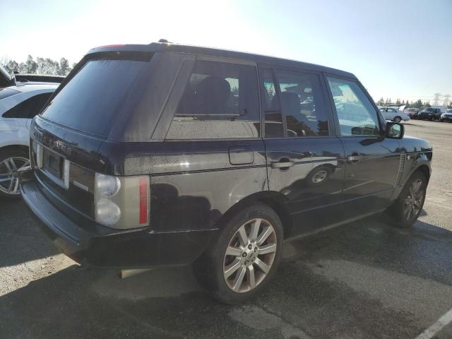 SALMF13457A240176 - 2007 LAND ROVER RANGE ROVE SUPERCHARGED BLACK photo 3