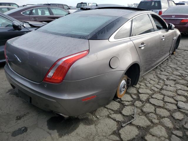 SAJWA2GE5BMV07509 - 2011 JAGUAR XJL SUPERCHARGED GRAY photo 3